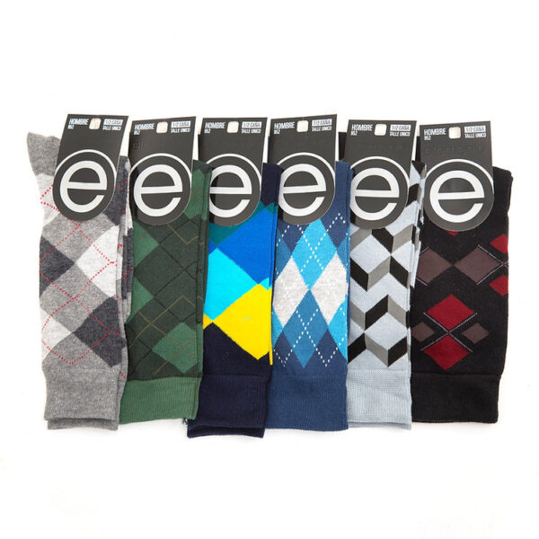 Alternative view of Elemento Art 952 Medias De Hombre Rombos Por Docena