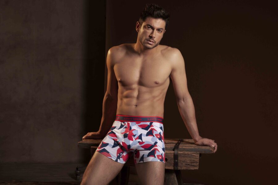 Lody Men Art 931 Boxer De Algodon Y Lycra Estampado