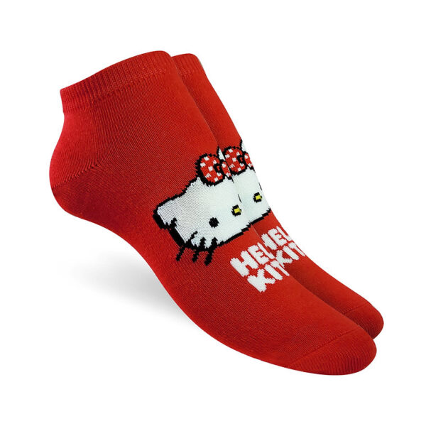 Elemento Art 6001 X12 Soquete De Mujer Estampado Kitty