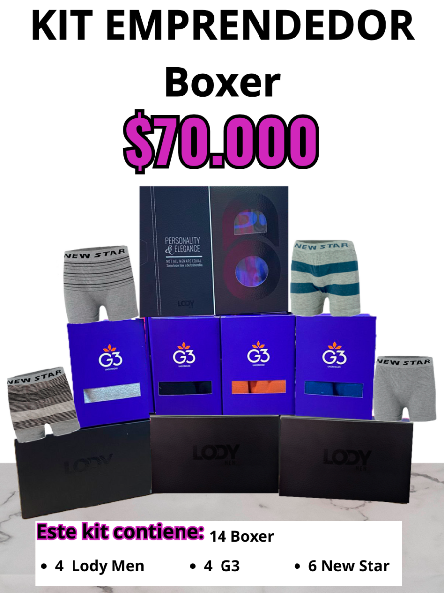 Kit 14 Boxer