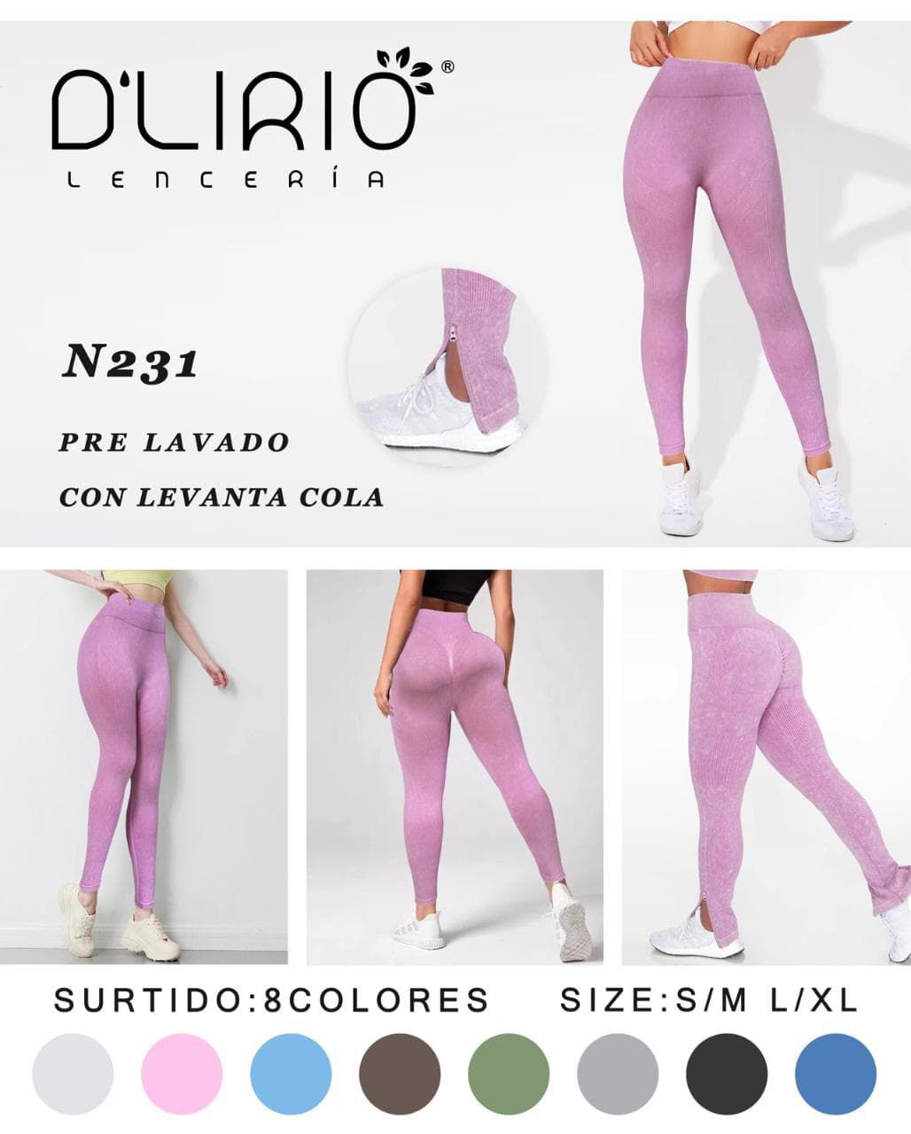 D'lirio Art 231 Calza Push Up