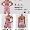 D'lirio Art 217 Conjunto Deportivo Short y Top Push Up