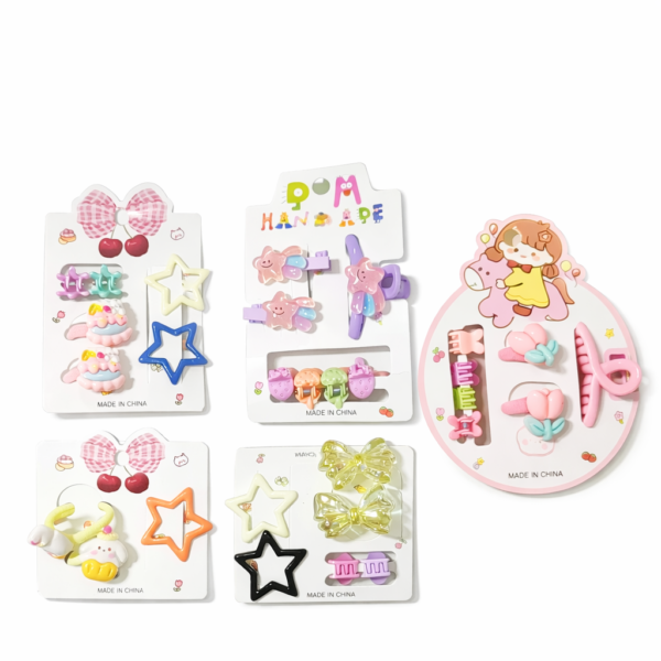 Blister De Accesorios Para Cabellos