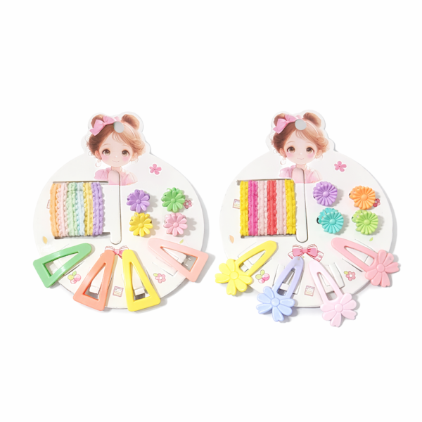 Blister De Accesorios Para Cabellos 14 Piezas