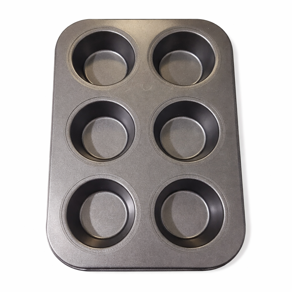 Molde Antiadherente Muffins Cupcakes X 6