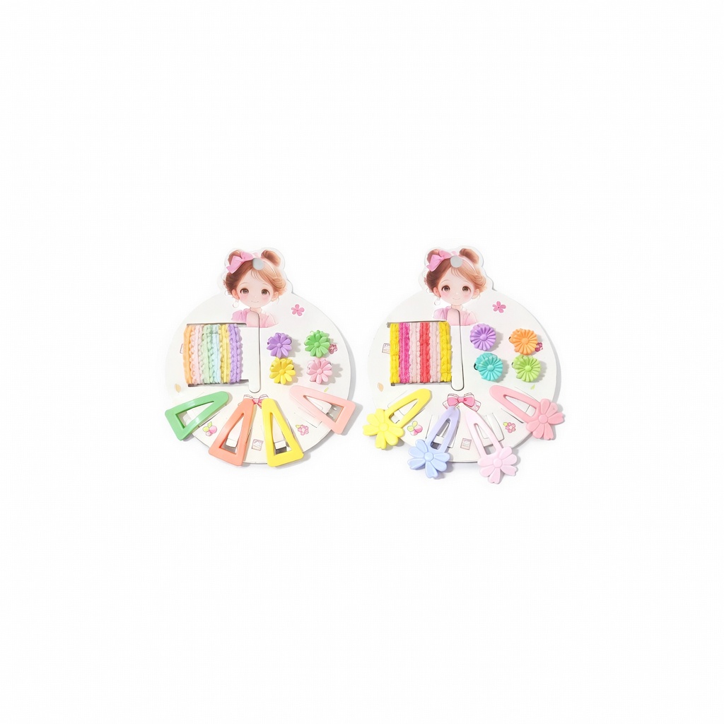 Blister De Accesorios Para Cabellos 14 Piezas