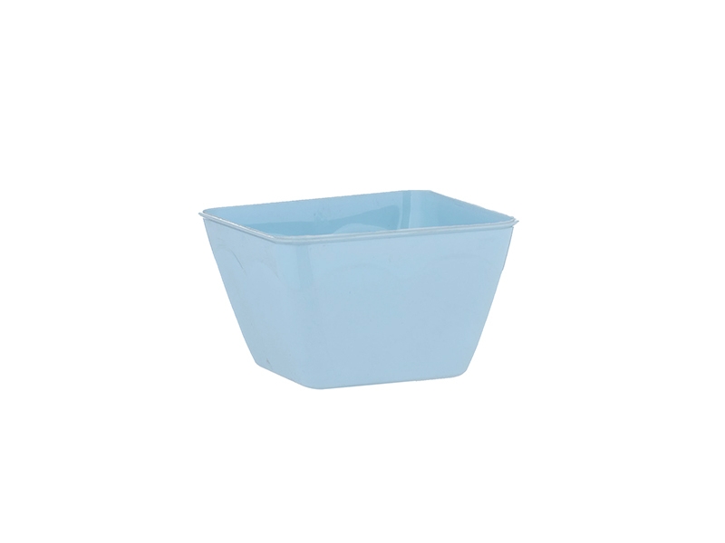 X2 Compotera Cuadrada Plastica 350 cc