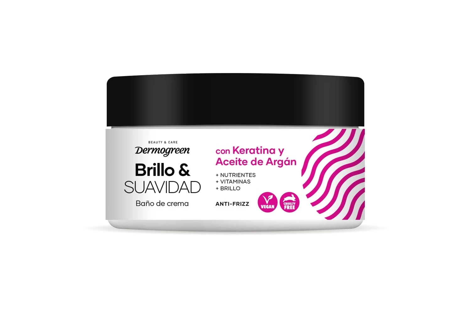 Baño De Crema Brillo Y Suavidad Con Keratina y Aceite de Argan 300 ML