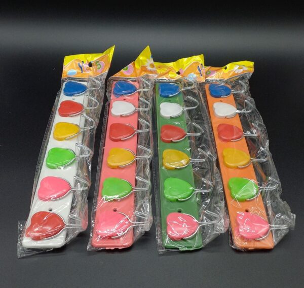 Perchero plástico x6