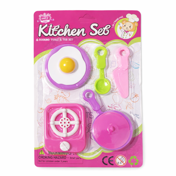 Set De Cocina Infantil Juguete 5 piezas