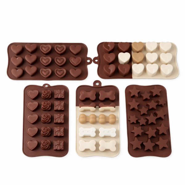 Molde De Silicon Para Chocolate