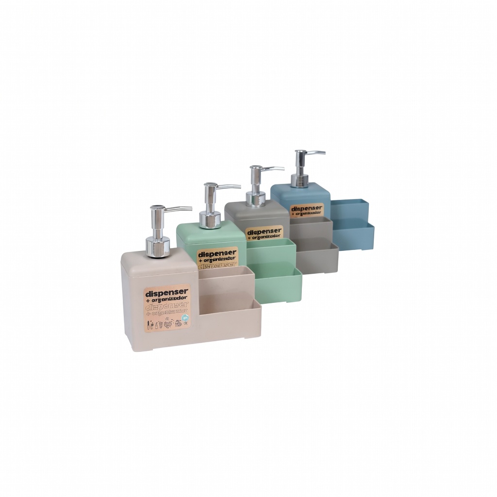 Organizador Bambu Con Dispenser