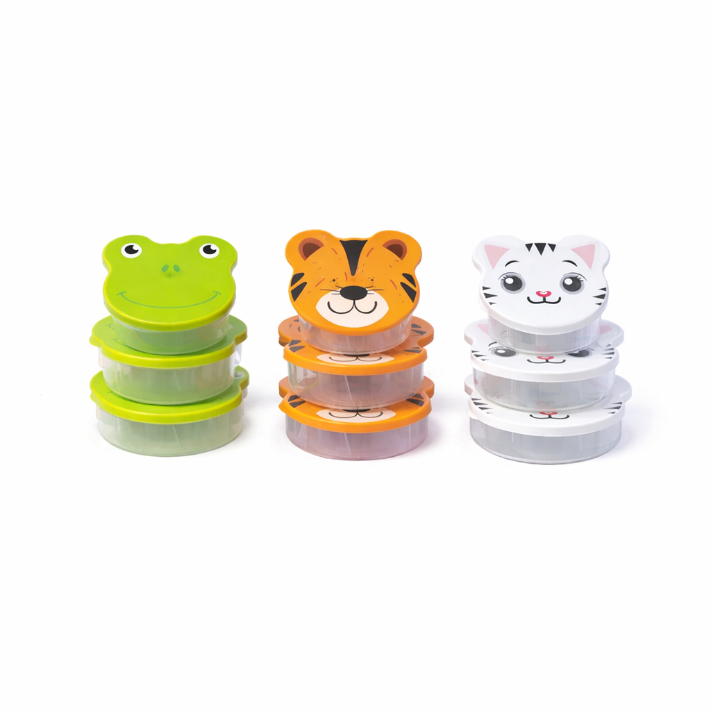 Set X4 Contenedores Zoo