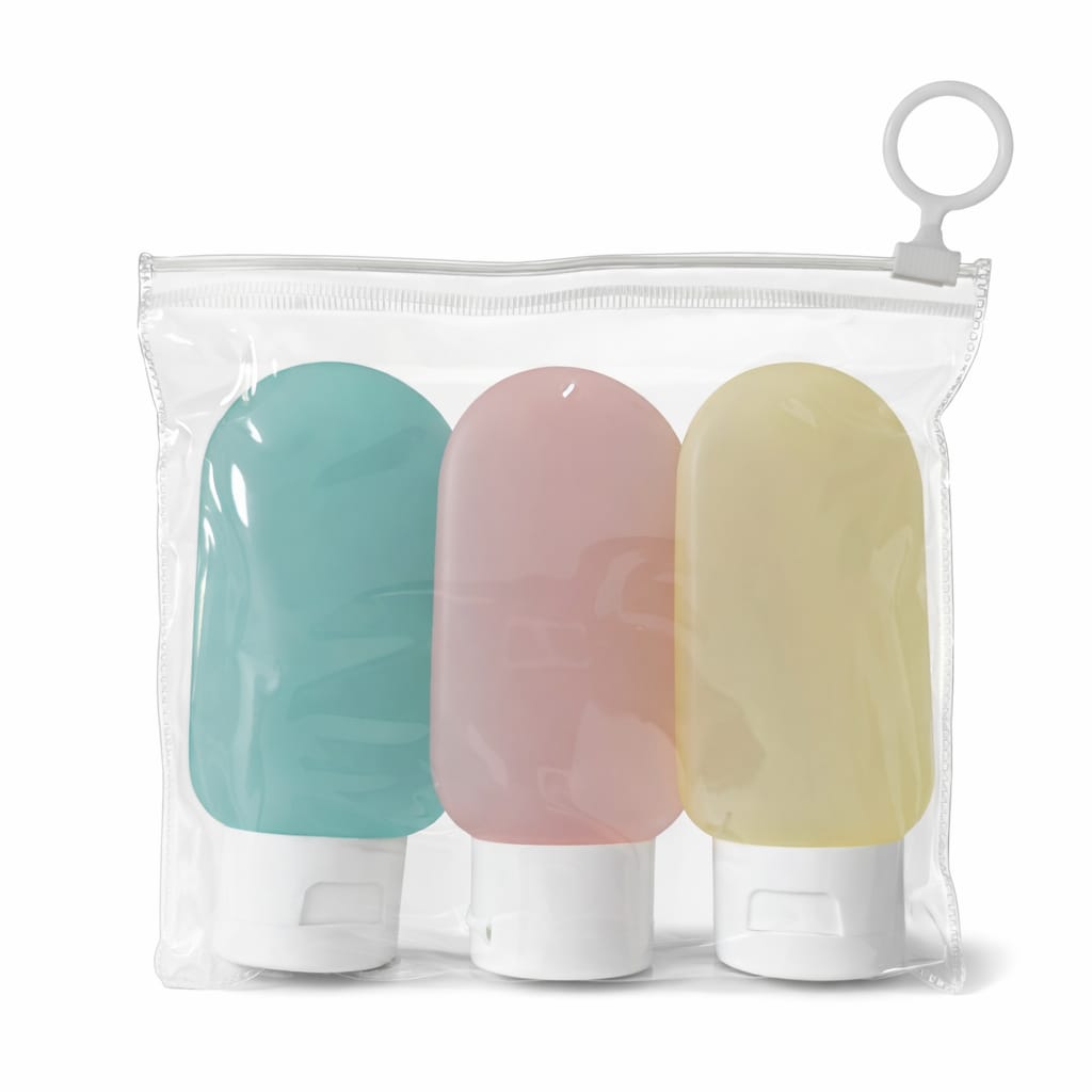 Set De Viaje x 3 Botellas Recargables