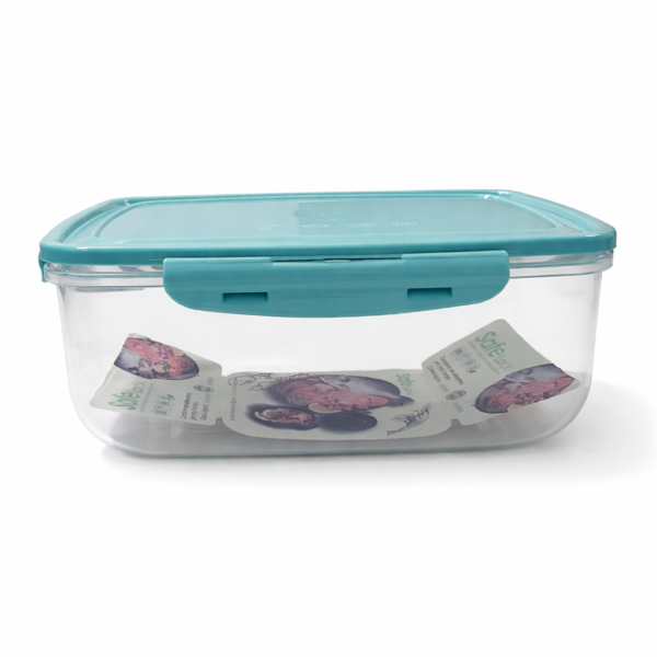 Hermetico Rectangular Tapa Click 3L