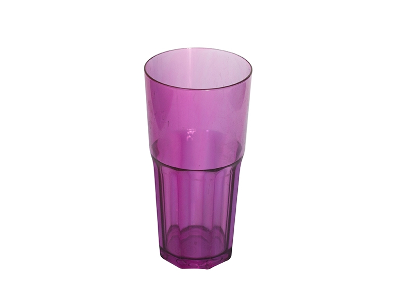 Vaso facetado fino símil Nair 360 cc
