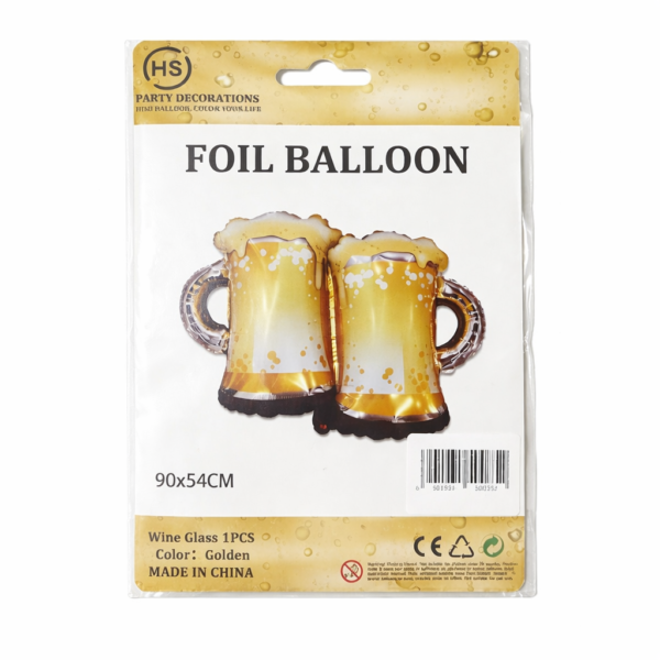 Globo Metalico Cerveza